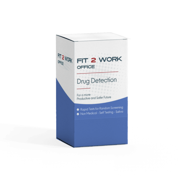 Test multidroga - Test rápido de saliva - Para uso de la empresa - Fit2Work Office PRO