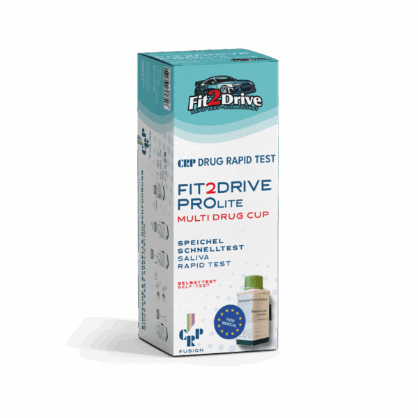 Test multidroga - Test rápido de saliva - Para uso doméstico - Fit2Drive PROlite