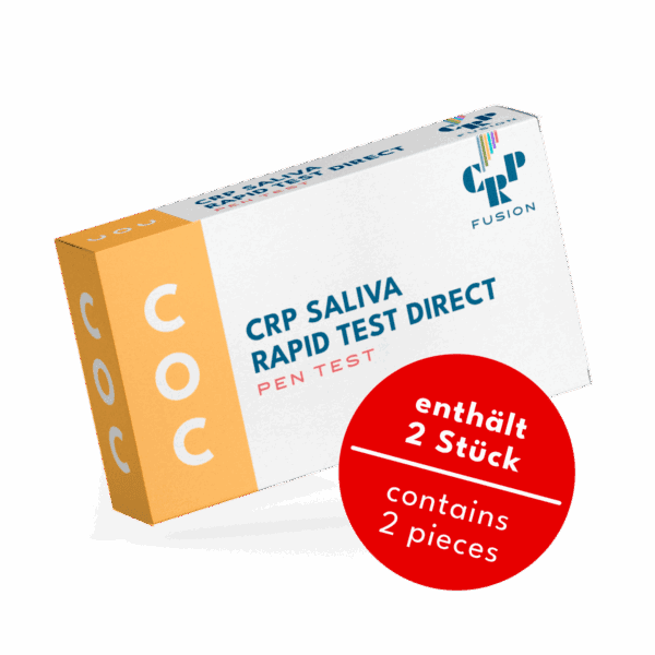 Test rápido de drogas en piruleta - Test de cocaína en saliva - Para uso doméstico - 20ng/ml - 2Pcs.