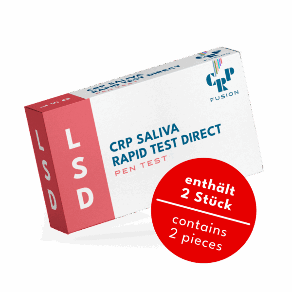 Test rápido de drogas en piruleta - Test de LSD en saliva - Para uso doméstico - 10ng/ml - 2Pcs.